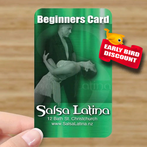 Salsa Beginners (Early Bird) Tues 09 July Course