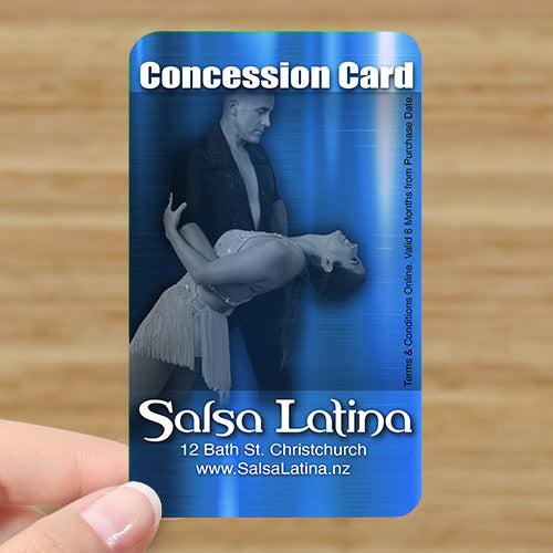 Blue Concession Card (5 classes)
